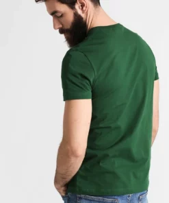 Lacoste T-shirt Basique - Vert 8 Lacoste T-shirt Basique - Vert -Lacoste Soldes Magasin 2e2d4fe5ab054507aafa6e8bd0c92922
