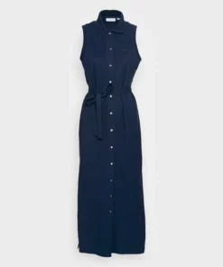 Lacoste Robe De Jour - Navy Blue -Lacoste Soldes Magasin 30c786a312d6447fbdacd8d45fa43de9