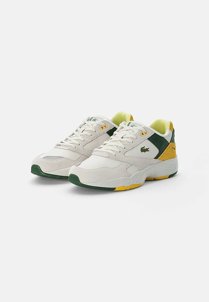 Lacoste STORM - Baskets Basses - Off White/yellow 2 Lacoste STORM - Baskets Basses - Off White/yellow – Image 2