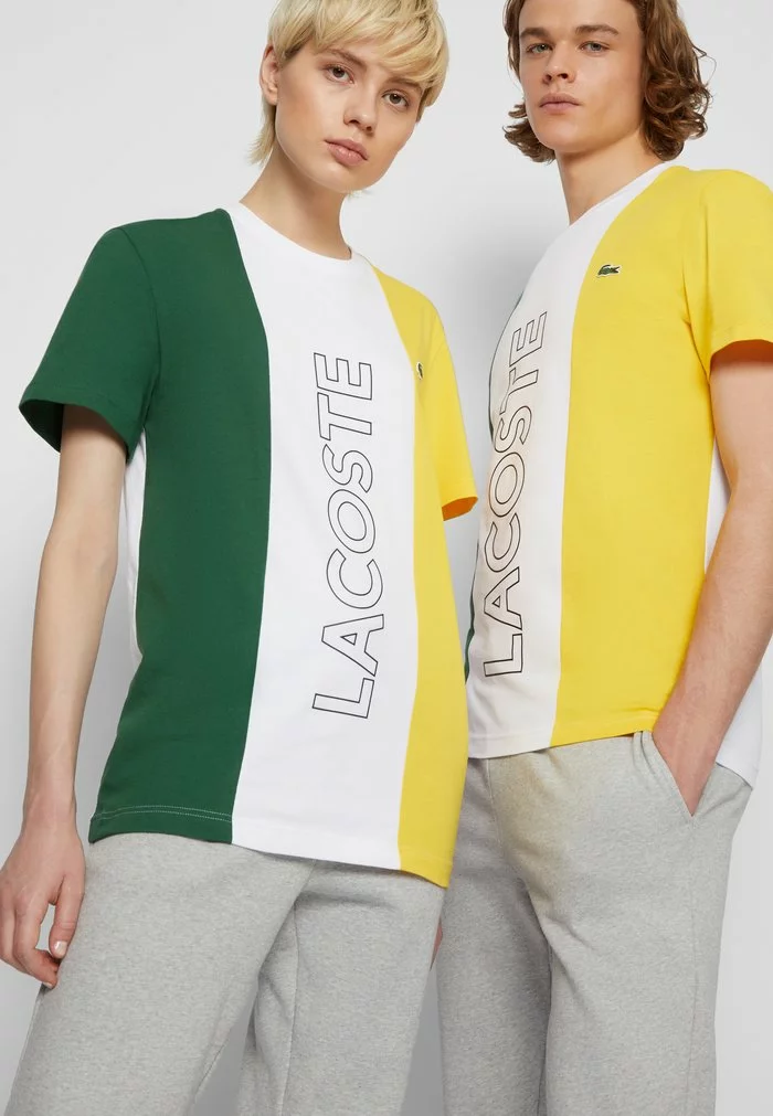 Lacoste UNISEX - T-shirt Imprimé - White/green Broom 6 Lacoste UNISEX - T-shirt Imprimé - White/green Broom – Image 6