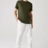 Lacoste T-shirt Basique - Vert Kaki