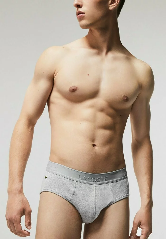 Lacoste 4 PACK - Slip - Noir / Gris Chine / Gris Chine / Blanc 1 Lacoste 4 PACK - Slip - Noir / Gris Chine / Gris Chine / Blanc