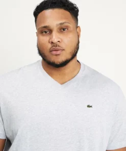 Lacoste T-shirt Basique - Light Grey 9 Lacoste T-shirt Basique - Light Grey -Lacoste Soldes Magasin 338b800b3f3b4b09b95730fb6c4ceb81