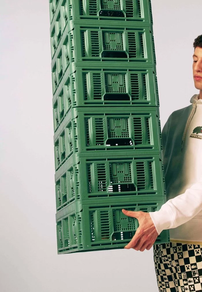 Lacoste MINECRAFT - Sweatshirt - Blanc 3 Lacoste MINECRAFT - Sweatshirt - Blanc – Image 3