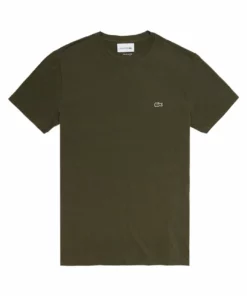 Lacoste T-shirt Basique - Vert Kaki 9 Lacoste T-shirt Basique - Vert Kaki -Lacoste Soldes Magasin 350881f3d35c42ec9b4075fab07671ad