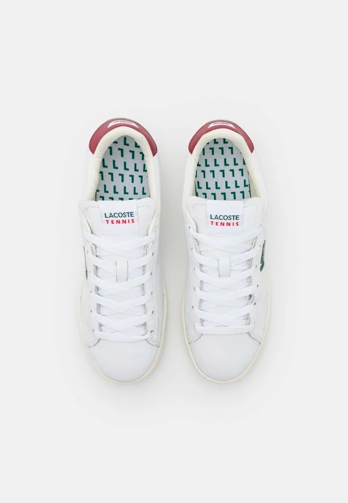 Lacoste MASTERS CLASSIC - Baskets Basses - White/burgundy 6 Lacoste MASTERS CLASSIC - Baskets Basses - White/burgundy – Image 6