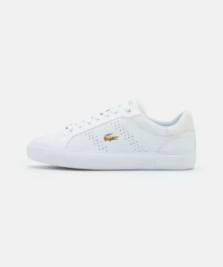 Lacoste POWERCOURT - Baskets Basses - White/gold 7 Lacoste POWERCOURT - Baskets Basses - White/gold -Lacoste Soldes Magasin 359ed88a6f8e40f48310e3df2f78ea57