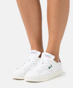 Lacoste MASTERS CLASSIC - Baskets Basses - White/burgundy