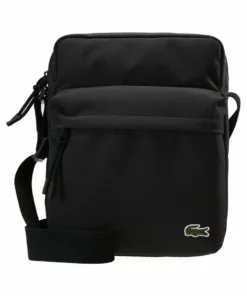 Lacoste Sac Bandoulière - Black -Lacoste Soldes Magasin 36591254ab68478189915c8c575180ec