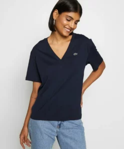 Lacoste T-shirt Basique - Navy Blue