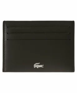 Lacoste CREDIT CARD HOLDER - Portefeuille - Dark Brown -Lacoste Soldes Magasin 382142f764004334ac3a06d304a8293b