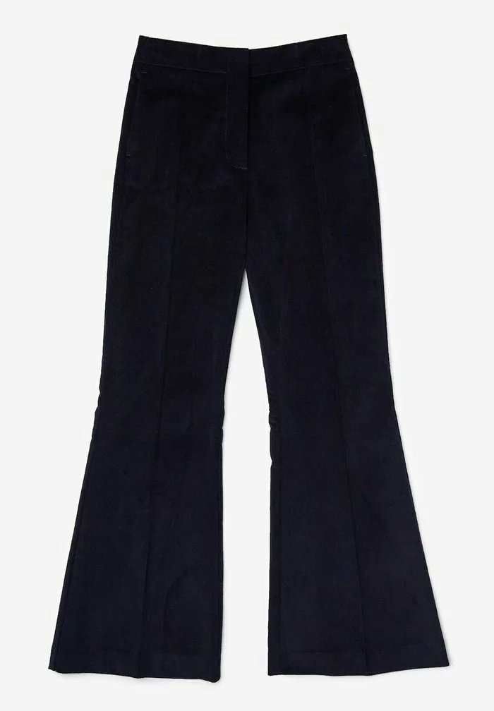 Lacoste DAMES - Pantalon Classique - Bleu Marine 5 Lacoste DAMES - Pantalon Classique - Bleu Marine – Image 5