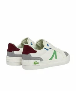 Lacoste Baskets Basses - Wht Lt Grn -Lacoste Soldes Magasin 3940fe0f9c794627b67ce80f1f07c8ae