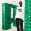 Lacoste MINECRAFT - Sweatshirt - Blanc