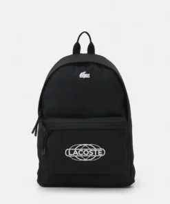 Lacoste UNISEX EXCLUSIVE - Sac à Dos - Noir Blanc