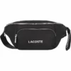 Lacoste ACTIVE NYLON - Sac Banane - Noir Blanc