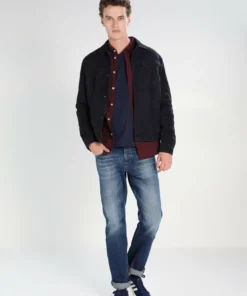 Lacoste T-shirt Basique - Navy Blue -Lacoste Soldes Magasin 3bec30dbddba42e7bc136df23009741f