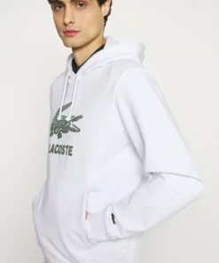 Lacoste Sweatshirt - White -Lacoste Soldes Magasin 3bf5bfe7fc894036abac77d7c9222180