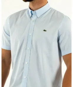 Lacoste CH2944 - Chemise - Bleu -Lacoste Soldes Magasin 3c103bb68deb4aa59c99f63249f09ad9