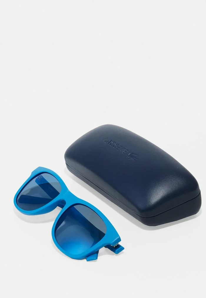 Lacoste UNISEX - Lunettes De Soleil - Matte Blue 3 Lacoste UNISEX - Lunettes De Soleil - Matte Blue – Image 3
