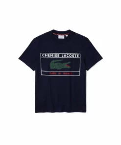 Lacoste HEREN - T-shirt Imprimé - Bleu Marine 9 Lacoste HEREN - T-shirt Imprimé - Bleu Marine -Lacoste Soldes Magasin 3d612a54e7f94f68839498498eaed5ab