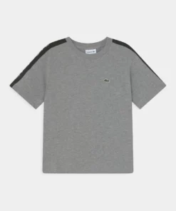 Lacoste T-shirt Imprimé - Heather Wall Chine/black