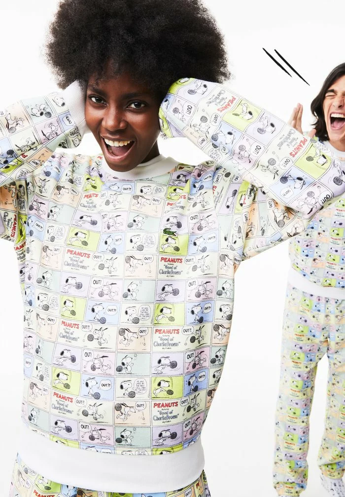 Lacoste Sweatshirt - Multi-coloured/white 2 Lacoste Sweatshirt - Multi-coloured/white – Image 2