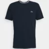 Lacoste T-shirt Imprimé - Bleu Marine/blanc