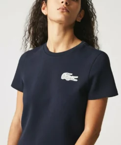 Lacoste DAMES - T-shirt Imprimé - Bleu Marine 8 Lacoste DAMES - T-shirt Imprimé - Bleu Marine -Lacoste Soldes Magasin 3f48362c5133413a8f4d4f2dff8db767