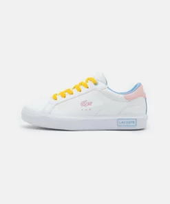 Lacoste POWER COURT EXCLUSIVE - Baskets Basses - White/pink
