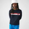 Lacoste Sweatshirt - Bleu Marine Blanc Rouge