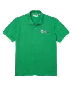 LACOSTE X PEANUTS - Polo - Vert -Lacoste Soldes Magasin 4119736bb4bb48e0a6fe94ee8c2b069a