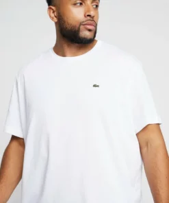 Lacoste T-shirt Basique - Blanc 9 Lacoste T-shirt Basique - Blanc -Lacoste Soldes Magasin 41bb32b9711c47f29af201d547bc6a15