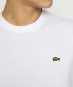 Lacoste T-shirt Basique - White -Lacoste Soldes Magasin 42b94d4c54914e34b37eb87a6e60ba1e