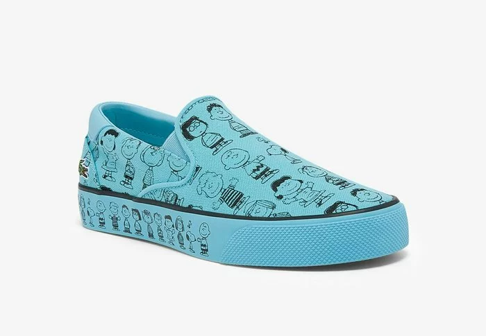 LACOSTE X PEANUTS - Baskets Basses - Blue/black 1 LACOSTE X PEANUTS - Baskets Basses - Blue/black