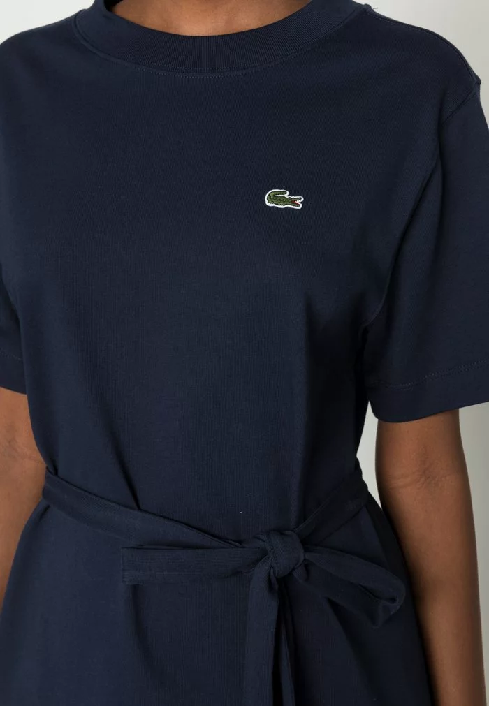 Lacoste Robe En Jersey - Navy Blue 5 Lacoste Robe En Jersey - Navy Blue – Image 5