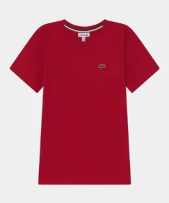Lacoste TEE - T-shirt Basique - Infrared
