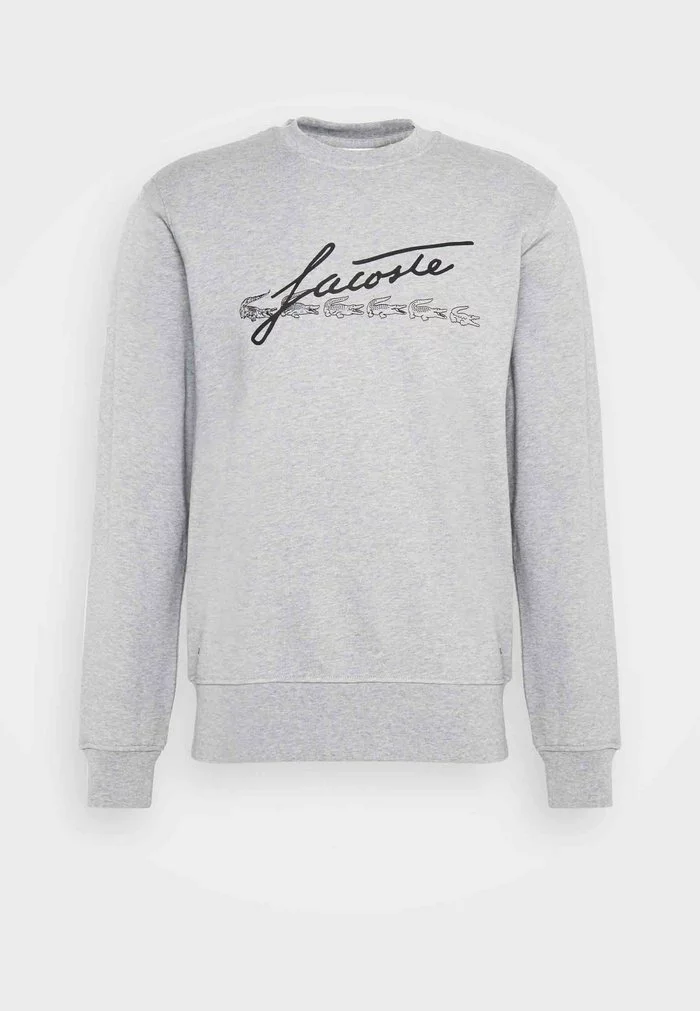 Lacoste Sweatshirt - Heather Wall Chine 2 Lacoste Sweatshirt - Heather Wall Chine – Image 2