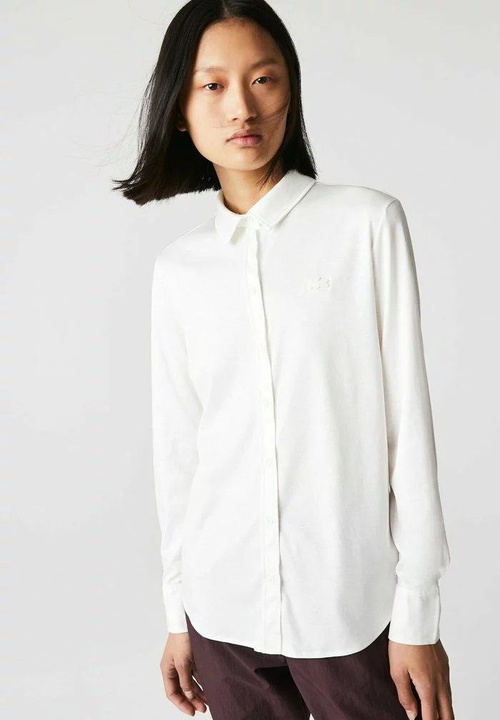 Lacoste Chemisier - Blanc 1 Lacoste Chemisier - Blanc