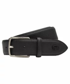 LACOSTE - CEINTURE HOMME RC4009 - Ceinture - Noir
