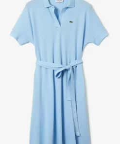 Lacoste Robe Pull - Bleu Clair -Lacoste Soldes Magasin 44cc02fd9275403b8fd86dc6b457a7ad