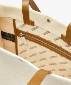 Lacoste Cabas - Natural Tan -Lacoste Soldes Magasin 45ae2d6c59814848b2824bb7a380daf7