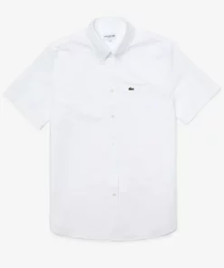 Lacoste HEMD KORTE - Chemise - Blanc -Lacoste Soldes Magasin 45fa488d30ce40bab8ec7d85f937b6ec