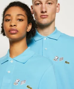 LACOSTE X PEANUTS - Polo - Bleu 13 LACOSTE X PEANUTS - Polo - Bleu -Lacoste Soldes Magasin 46619452dc90410c8dee0328081b0f54