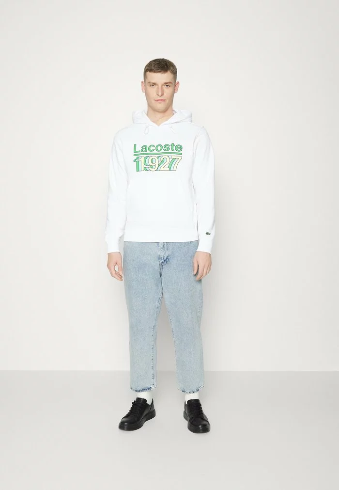 Lacoste Sweatshirt - Blanc 2 Lacoste Sweatshirt - Blanc – Image 2
