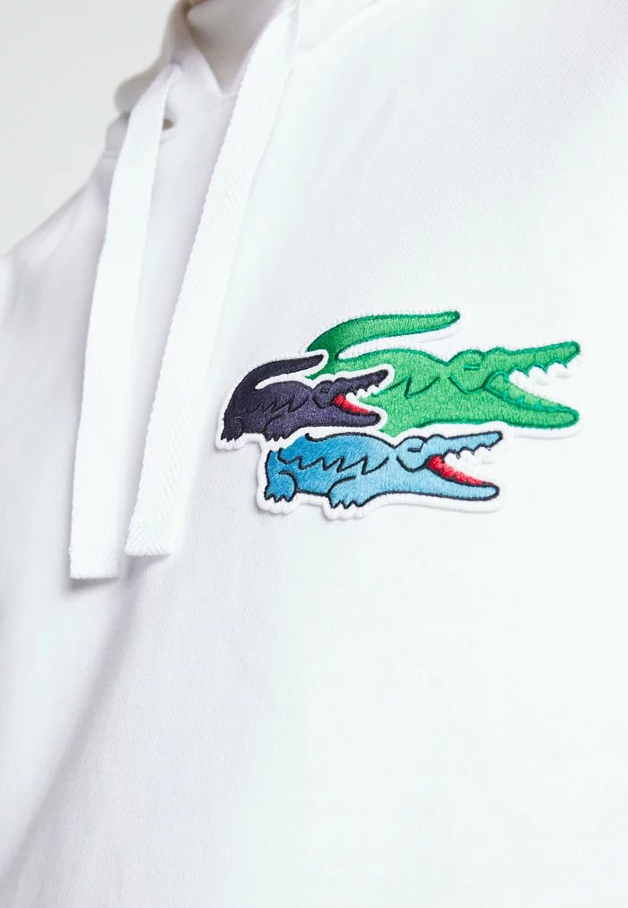 Lacoste Sweatshirt - White 6 Lacoste Sweatshirt - White – Image 6