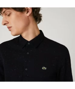 Lacoste Chemise - Bleu Marine/blanc 9 Lacoste Chemise - Bleu Marine/blanc -Lacoste Soldes Magasin 47c4a77682a4485dbbaeb4360046c20d