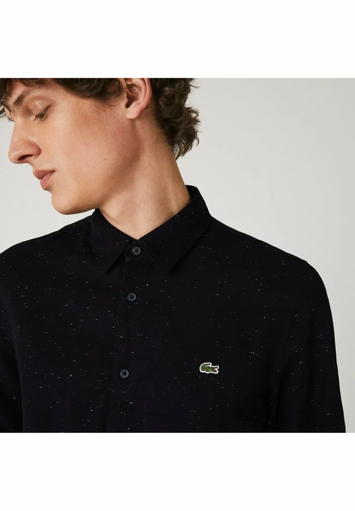 Lacoste Chemise - Bleu Marine/blanc 4 Lacoste Chemise - Bleu Marine/blanc – Image 4