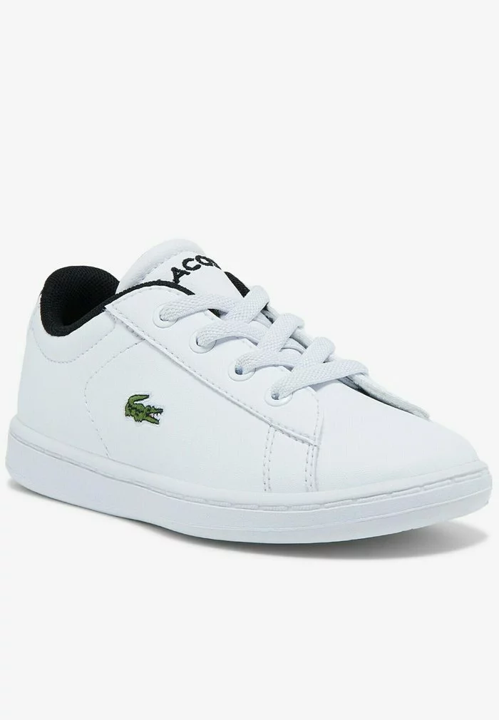 Lacoste CARNABY EVO - Baskets Basses - Wht/blk 1 Lacoste CARNABY EVO - Baskets Basses - Wht/blk