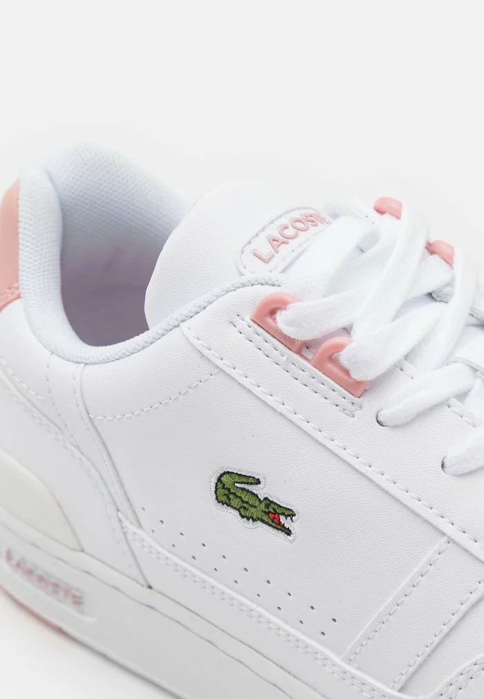 Lacoste T-CLIP - Baskets Basses - White/light Pink 6 Lacoste T-CLIP - Baskets Basses - White/light Pink – Image 6